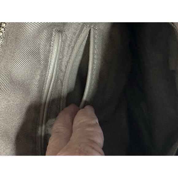 London Fog Collection Camel Brown Shoulder Handbag Purse Soft Faux Leather - Picture 10 of 16